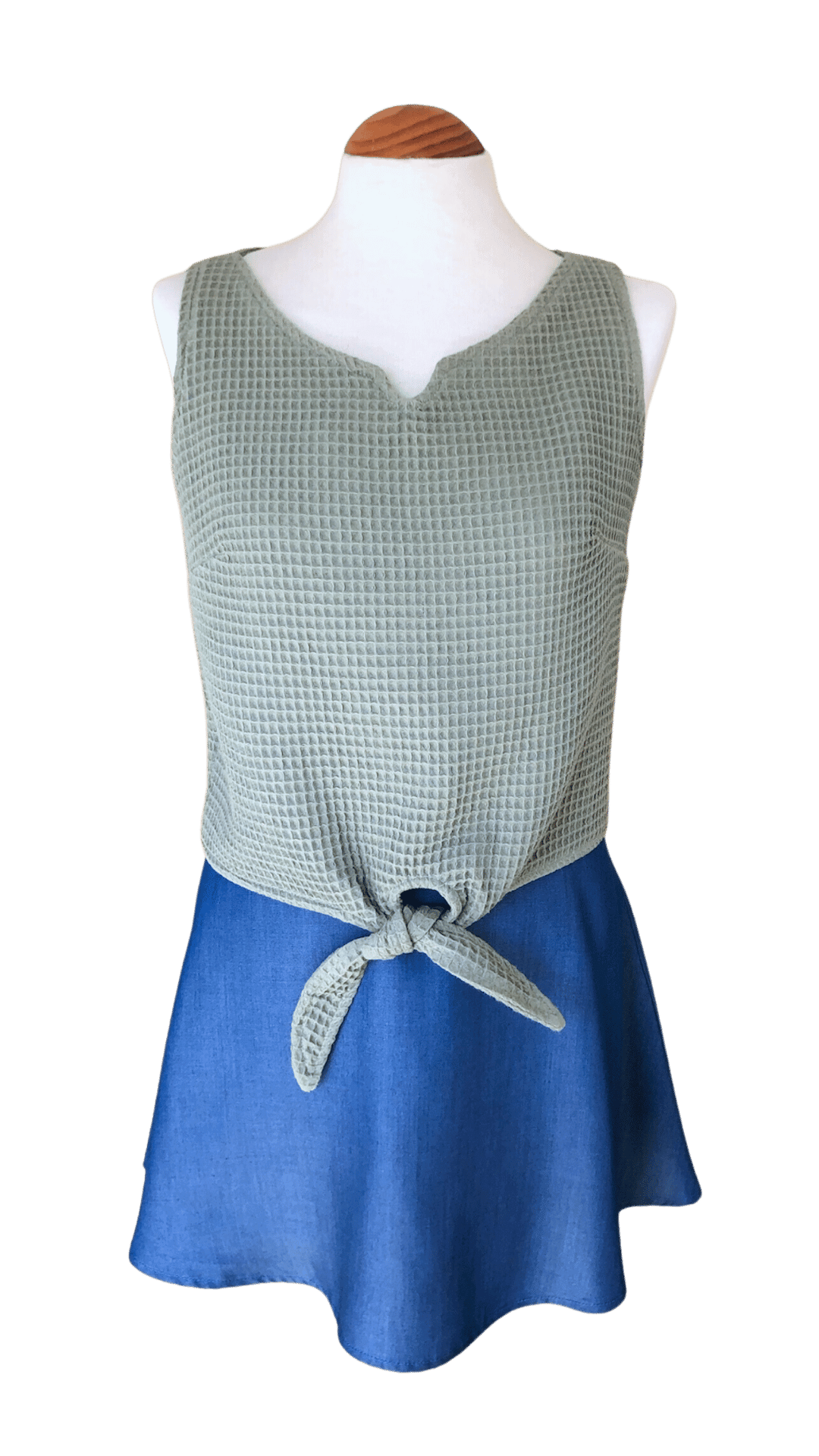Falda mini Denim